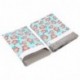 Pack de 100 sobres de Poly – Hibiscus diseño de flores – envío de sobres bolsas para envío – Poly Mailer sobres, 10 x 13 cm, 