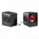 Mars Gaming MS3 - Altavoces Gaming 15W Potencia, 6 Drivers / 2 Activos y 4 pasivos, tamaño Compacto,subwoofer para Graves, U