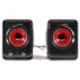 Mars Gaming MS3 - Altavoces Gaming 15W Potencia, 6 Drivers / 2 Activos y 4 pasivos, tamaño Compacto,subwoofer para Graves, U