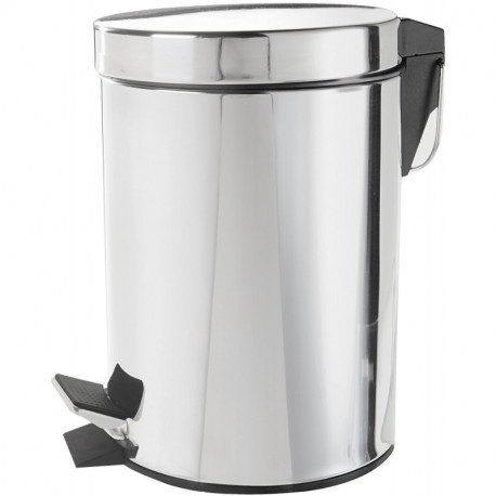 Cubo Basura Wesco Baseboy 20l Acero Inox. Blanco - Pedal