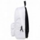 SIMPLAY Mochila Escolar Clásico | 44x30x12,5cm | Colores Variados | Blanco