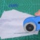 ATPWONZ Cúter Rotativo con Cuchilla de 45mm con Botón de Bloqueo Ideal para Papel, Cuero, Acolchamiento,Tarjeta,Chatarra de R