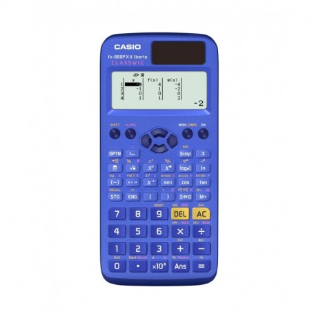 Casio FX-85SPXII-BU-S-EH - Calculadora científica, 13.8 x 77 x 165.5 mm, color azul
