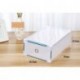 Vinteky® 10x Cajas Almacenaje plegable de plástico Cajón Organizador Transparente envase de la caja para zapatos Apilable Ple