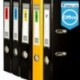 FreshWorld 5 Pack Cintas de Etiquetas 91201 91202 91203 91204 91205 Negro Sobre Blanco / Amarillo / Rojo / Azul / Verde 12 mm