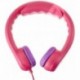 Lexibook HP018DP, Auricular para Niñas con estampado de Princesas Disney, Rosa