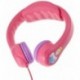 Lexibook HP018DP, Auricular para Niñas con estampado de Princesas Disney, Rosa