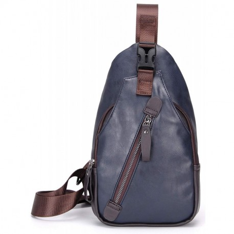 HASAGEI Mochila de Hombro Bolso de Hombro Bolsos Cruzados Cuero autentico Práctico y Espacioso 2 Tamaños M 18 * 31CM/7.1 * 12