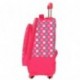 Roll Road Stars Mochila Escolar, 44 cm, 29.57 litros, Rosa