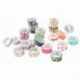 24 Cintas Adhesivas Washi Tape,Colección Decorativa de Cinta Adhesiva, Cinta Para Artesanías de Bricolaje y Envoltorio de Reg