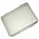 AERZETIX: Caja transparente 180x149x40mm sin compartimentos plastico C17607