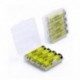 ELZO Pack 8 Pilas Recargables AA Ni-MH, 1.2V/2800mAh Baterías Recargables para los Equipos Domésticos con Estuches de Almacen