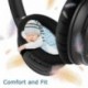 LOBKIN Audífonos inalámbrico Bluetooth con cancelación de ruido Activa, Sonido estéreo, micrófono de alta fidelidad incorpora