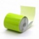 Paquete de 2 rollos de cinta adhesiva reflectante, de color amarillo fluorescente, ideal como cinta de seguridad, tamaño de 3