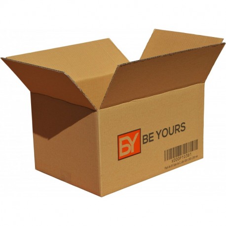 BeYours Pack de 20 Cajas de Cartón - 430 x 300 x 250 mm - DISPONIBLE EN VARIOS TAMAÑOS - Fabricadas en España - Canal Simple 