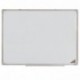 TecTake Pizarra blanca magnética, Tablero de notas magnético con 12 imanes de colores - varias tamaños - 60x45cm | No. 40081
