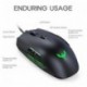 Ratón Gaming, BLADE HAWKS Ratón Gamer Ratón para Juegos con Iluminación RGB 4000 DPI Optico Mouse Gaming Profesional 7 Botón 