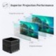 ExquizOn Proyector de Bolsillo Proyector DLP S6 WiFi Video 1080P Full HD Mini Cube Proyector Portátil Cine en Casa Entrada de