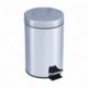 Jofel AL72005C Papelera Pedal Metálica Media con Cubo Interior