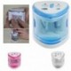 Gazechimp Afilador de Lápices Eletric Sacapuntas Eléctricos Automáticos con 2 orificios de Plàstico - Azul