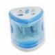 Gazechimp Afilador de Lápices Eletric Sacapuntas Eléctricos Automáticos con 2 orificios de Plàstico - Azul