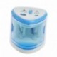 Gazechimp Afilador de Lápices Eletric Sacapuntas Eléctricos Automáticos con 2 orificios de Plàstico - Azul