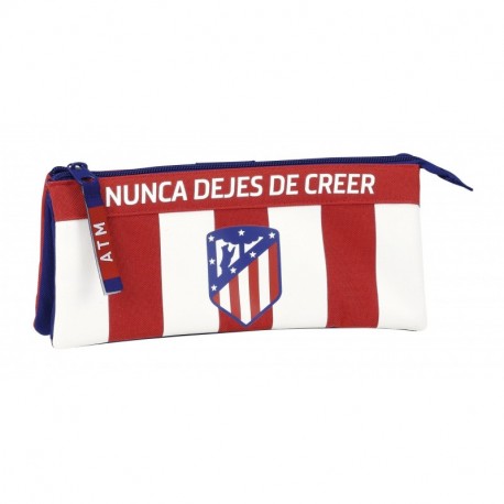 Safta Estuche Escolar Atlético De Madrid Oficial 220x30x100mm