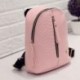 Goodsatar Mochilas Mujer Cuero de la PU  Mochilas Bolsa de viaje Rosado, talla única 