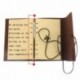 XIUJUAN Libreta Bonitas Hojas Blancas Cuaderno de Viaje Bloc Notas Cuero Vintage entre A6-A5 Regalos Originales de Navidad Sa