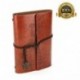 XIUJUAN Libreta Bonitas Hojas Blancas Cuaderno de Viaje Bloc Notas Cuero Vintage entre A6-A5 Regalos Originales de Navidad Sa