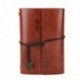 XIUJUAN Libreta Bonitas Hojas Blancas Cuaderno de Viaje Bloc Notas Cuero Vintage entre A6-A5 Regalos Originales de Navidad Sa