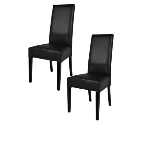 Tommychairs sillas de design - Set de 2 sillas LUISA para cocina, bar y restaurante, con estructura en Madera de haya y asien
