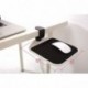 Alfombrilla ergonómica para ratón de YANGHX blanco