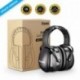 Protectores auditivos ajustable Fnova 34dB más altas Muffs NRR,Cancelación de Ruido/Hearing Protector orejeras adapta a adult