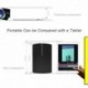 Proyector LED, Artlii Mini Proyector Portatil 1600 Lúmens,800x480 WVGA,Consigue una Imagen de 100”, con Cable HDMI/AV Gratis,