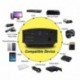 Proyector LED, Artlii Mini Proyector Portatil 1600 Lúmens,800x480 WVGA,Consigue una Imagen de 100”, con Cable HDMI/AV Gratis,