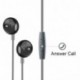 FusionTech M420 Auriculares In-Ear Auriculares con Micrófono para Teléfono