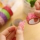 Cdet 8X Cinta nuevas etiquetas adhesivas decorativas creativas simples del papel del punto etiquetas engomadas DIY