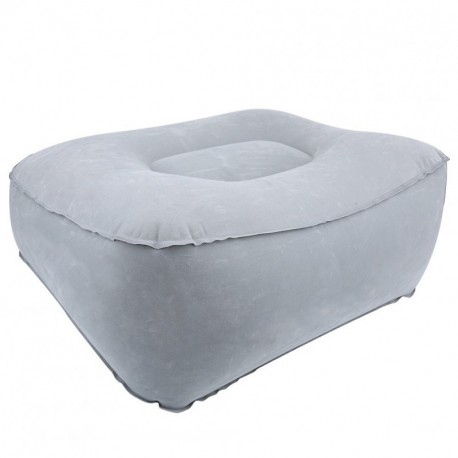 reposapiés - Cojín Almohada Inflable de Resto de Pie para Oficina Casa Vieje Relajarse Color : Gris 