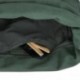 Mochila Enrollable Verde Johnny Urban de Lona de algodón - Bolsa Resistente Hombre y Mujer - Vintage 18-22 litros Mochilas Di