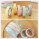 JUNGEN 5 Rollos Washi Tape Arco Iris Lindo Cinta Adhesivas Sticky Washi Cinta Etiquetas engomadas Decorativas para los Libros
