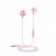 Auriculares In-Ear o Intraurales , con Cable y Micrófono, con Sonido Bajos y con Reducción de Ruido,Compatibles con iPhone, 