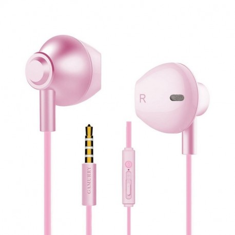 Auriculares In-Ear o Intraurales , con Cable y Micrófono, con Sonido Bajos y con Reducción de Ruido,Compatibles con iPhone, 