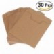 OUNONA Fundas para CD DVD Sobres de Cartón Kraft Papel Almacenamiento de Disco 30pcs