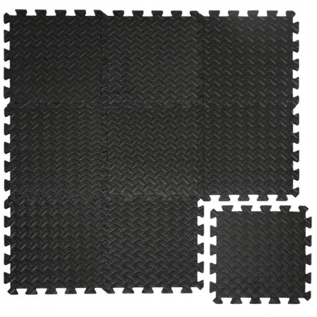 Alfombra Puzzle - Suelo Puzzle - (4 Piezas De 60cm Cada Una) - Suelo Puzzle  Gimnasio - Puzzle Suelo Goma