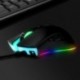 YockTec RGB Retroiluminación Ratón Gaming Óptico, 8 Botones Programables Profesional Cableado Ratones Gaming Ergonómico con 4