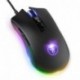 YockTec RGB Retroiluminación Ratón Gaming Óptico, 8 Botones Programables Profesional Cableado Ratones Gaming Ergonómico con 4