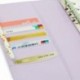 Agenda Laconile A5, de piel sintética. Cuaderno con espiral de alambre, planificador semanal y mensual, bolsillo interior y s