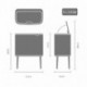 Brabantia Bo Touch Bin Cubo de Basura, Acero Inoxidable, Blanco, 11 + 23 litros
