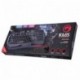 Marvo K655 - Teclado Multimedia para Gaming con retroiluminación QWERTY Inglés Color Negro y Rojo